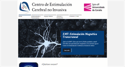 Desktop Screenshot of estimulacioncerebral.com